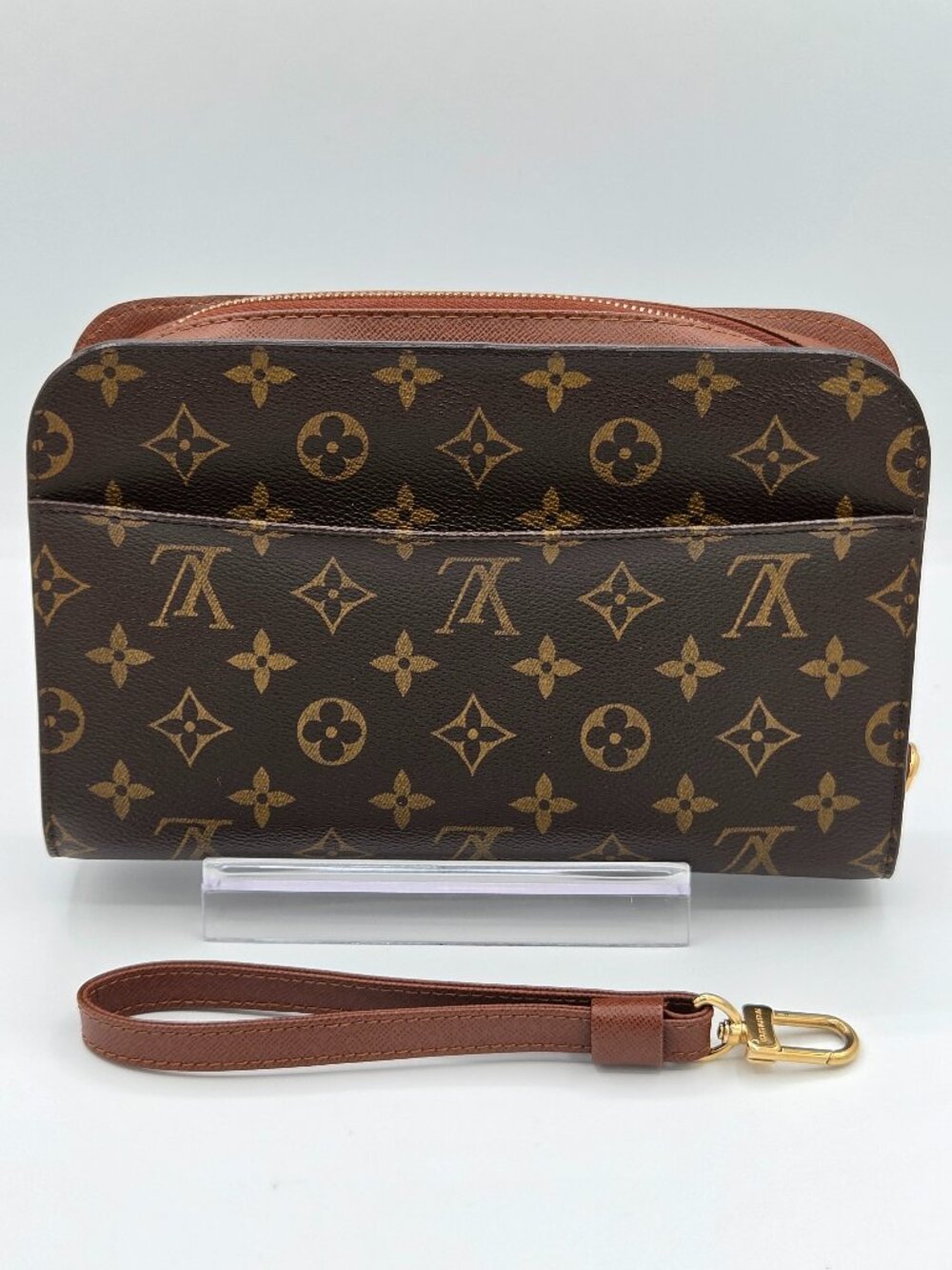 Louis Vuitton Monogram Orsay Clutch Wristlet | AR0075 | Authentic